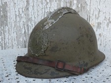 Casque adrian m26 infirmier médecin service de santé mai juin 39 40 wwii ww2