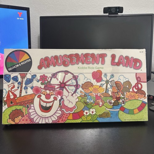 Vintage amusement land - vintage, kiddie