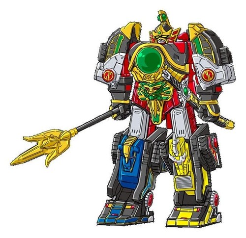 Power rangers thunder megazord - rangers,