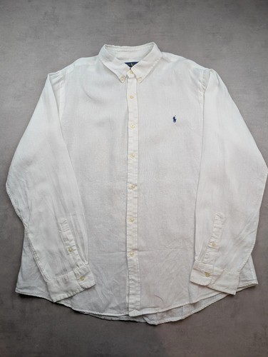 Chemise 100 lin - chemise, ralph