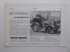 7/1951 PUB TRACTEUR DAVID