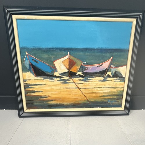 Papon tableau encadré signé