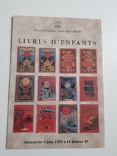 catalogue Vente aux Encheres LIVRES D'ENFANTS  DAMOISY-GUIZZETTI REIMS