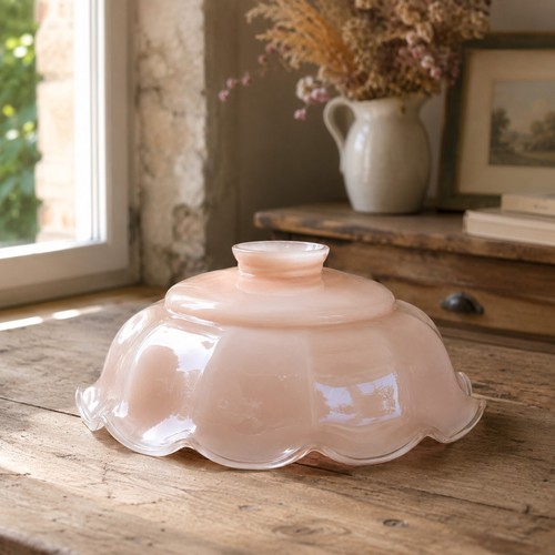 Ancien abat jour tulipe - ancien, en
