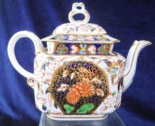 Antique Royal Crown Derby Old Imari Teapot,  No damages c.1880's