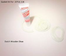 Jotul 118 N white glass door