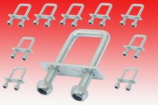 10x Crochet D'Amarrage D'Arrimage 800kg 110mm Camion Remorque Choisir Et