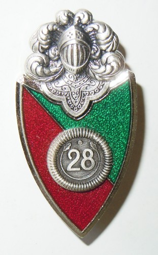 Insigne régiment de - 28°,