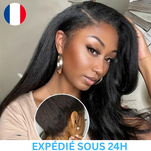 Perruque cheveux humains - en,