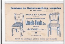 BANTANGES: Mulched and Cane Chairs Factory - Very Good Condition