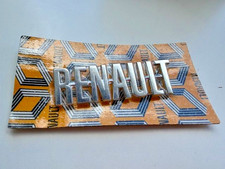 Monogramme RENAULT Alu Origine