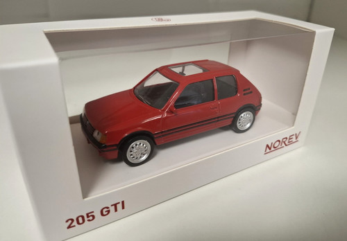 Peugeot 205 gti 1986 - gti, rouge
