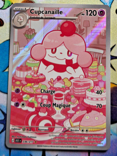 Carte pokémon cupcanaille - carte,