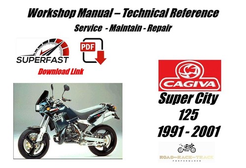 Cagiva super city 125 - cagiva, service