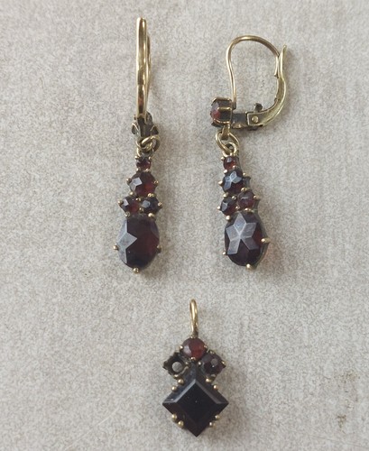 Ancienne parure boucles - parure,,