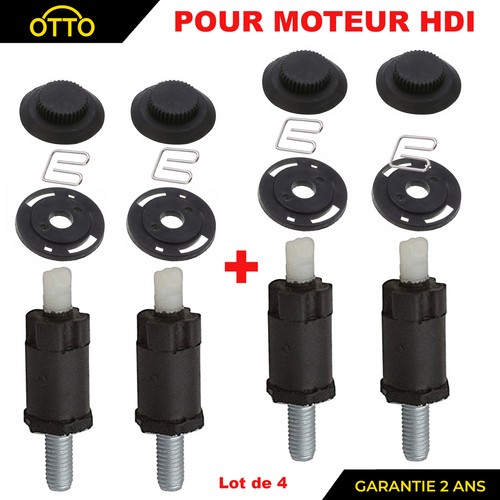 Fixation cache moteur hdi - moteur, pour