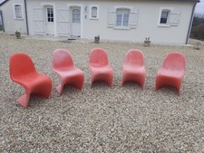 5 Chaises S originale VERNER