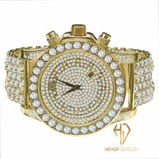 Men's Yellow Gold Simulated