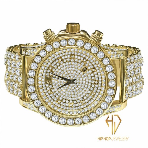 Men yellow gold - yellow, simulated