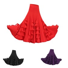 Danse  De Flamenco  Grande  Jupe Longue Moderne Robe