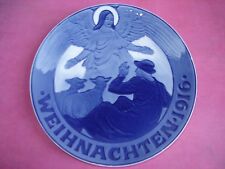 1916 Royal Copenhagen Christmas Plate Collector