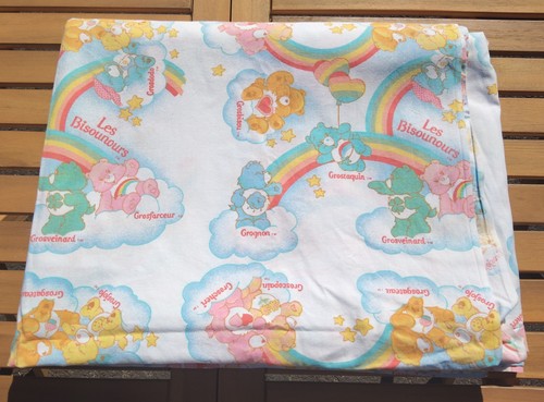 Drap plat 270x170cm bisounours - drap,