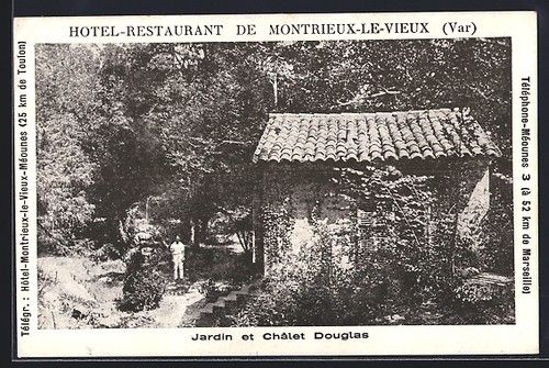Cpa montrieux vieux - cpa, jardin