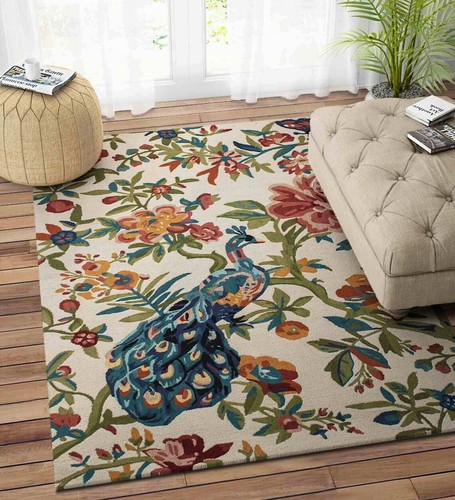 Tapis jardin touffeté 100 - jardin,