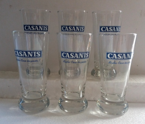 Lot verres aperitif casanis - lot,