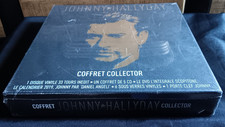 Johnny Hallyday- Coffret collector PRESTIGE, Vinyle 33T, Cds, Dvd, objets -Neuf.