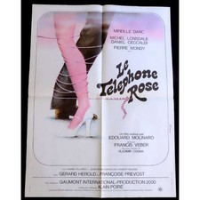 LE TELEPHONE ROSE Affiche de