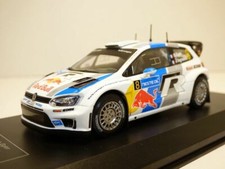  VOLKSWAGEN POLO R WRC N°8 DU RALLYE DE FINLANDE DE 2013  DE S.OGIER   1/43ème