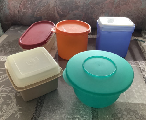 Tupperware boites avec - 5,