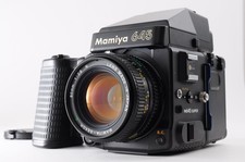 **NEAR MINT-** Mamiya M645 Super AE Prism Finder + Sekor C 80mm f/2.8 N From JPN