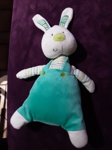 Doudou peluche lapin semi - doudou,