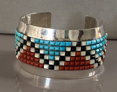 Navajo cuff vintage sterling - navajo,