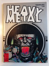 Heavy Metal Magazine Vol 1 #6    September 1977   Moebius Corben Druillet Tardi