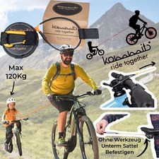 Kommit Vélo Corde Systèmez Ferrovière MTB Ebike Enfants Follow Me Traktionsseil