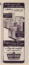 ADVERTISING ADVERTISING 034 1958 HAUTFOUR gas stove