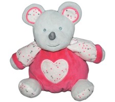 Peluche doudou Souris boule
