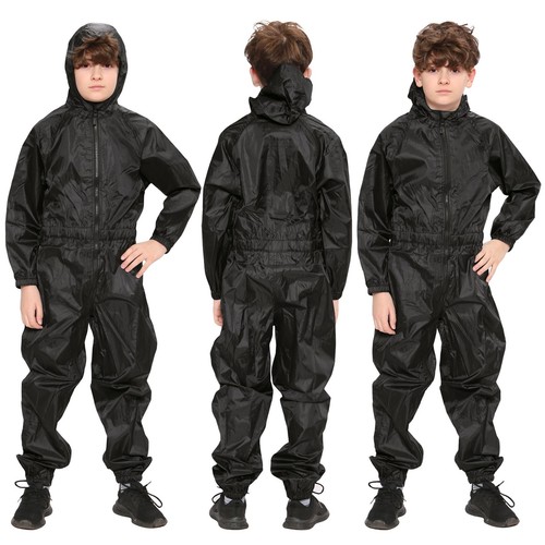 Combinaison pluie noire - combinaison,