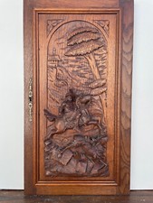ancien panneau porte bois
