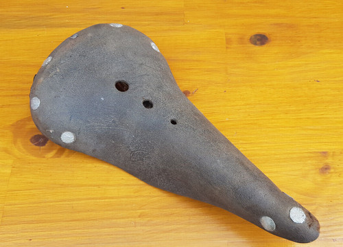 Grande selle cuir vélo - grande,