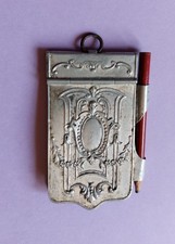 ancien carnet de bal en métal