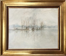 Tableau HST "Etang dans la