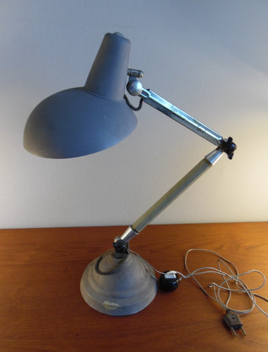 Ancienne lampe super - ancienne, chrome