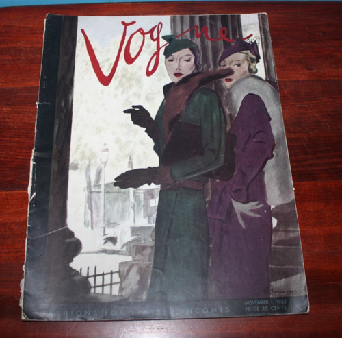 Vogue november 1933 - november, mourgue
