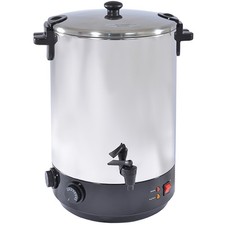 kitchen chef stérilisateur de bocaux électrique inox avec robinet et minuteur