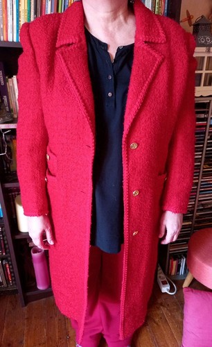 Vintage manteau femme laine - vintage,