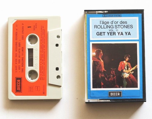 Cassette audio the rolling - k7,